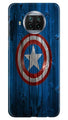 Captain America Superhero Case for Xiaomi Mi 10i  (Design - 118)