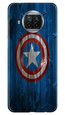 Captain America Superhero Mobile Back Case for Xiaomi Mi 10i  (Design - 118)