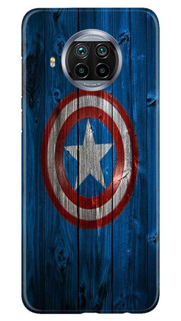 Captain America Superhero Case for Xiaomi Mi 10i(Design - 118)