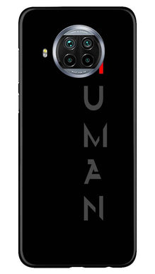 Human Mobile Back Case for Xiaomi Poco M3  (Design - 141)