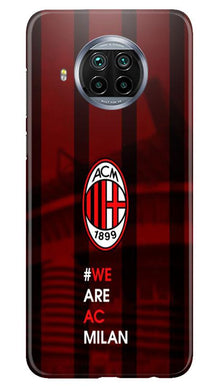 AC Milan Mobile Back Case for Xiaomi Poco M3  (Design - 155)
