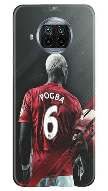 Pogba Mobile Back Case for Xiaomi Mi 10i  (Design - 167)