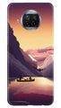 Mountains Boat Case for Xiaomi Mi 10i (Design - 181)