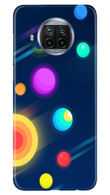 Solar Planet Mobile Back Case for Xiaomi Mi 10i (Design - 197)