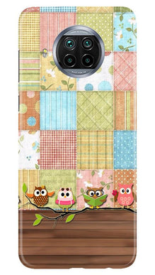 Owls Mobile Back Case for Xiaomi Mi 10i (Design - 202)
