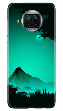 Moon Mountain Mobile Back Case for Xiaomi Poco M3 (Design - 204)