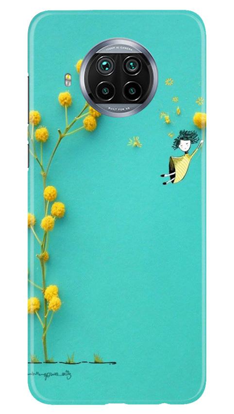 Flowers Girl Case for Xiaomi Mi 10i (Design No. 216)