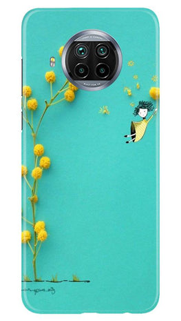 Flowers Girl Case for Xiaomi Mi 10i (Design No. 216)