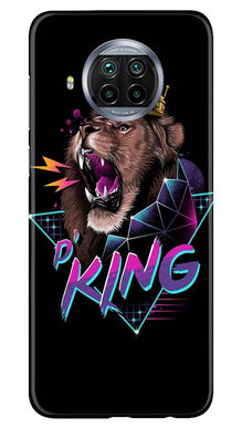Lion King Mobile Back Case for Xiaomi Mi 10i (Design - 219)