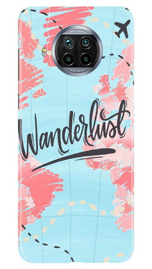 Wonderlust Travel Mobile Back Case for Xiaomi Poco M3 (Design - 223)
