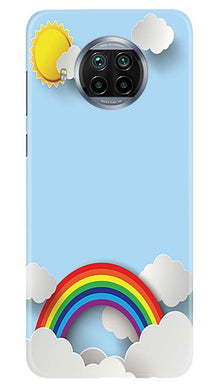Rainbow Mobile Back Case for Xiaomi Poco M3 (Design - 225)
