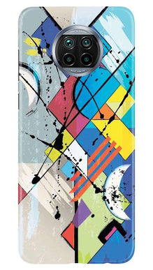 Modern Art Mobile Back Case for Xiaomi Poco M3 (Design - 235)