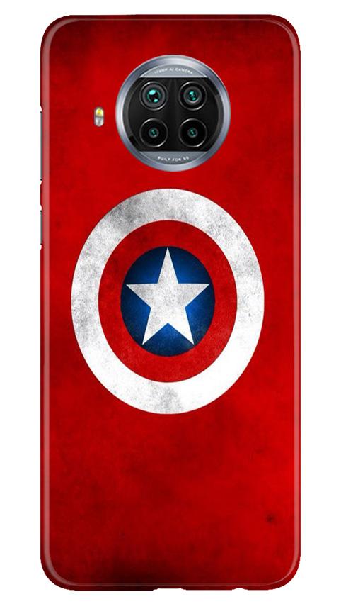 Captain America Case for Xiaomi Mi 10i (Design No. 249)