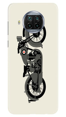 MotorCycle Mobile Back Case for Xiaomi Mi 10i (Design - 259)