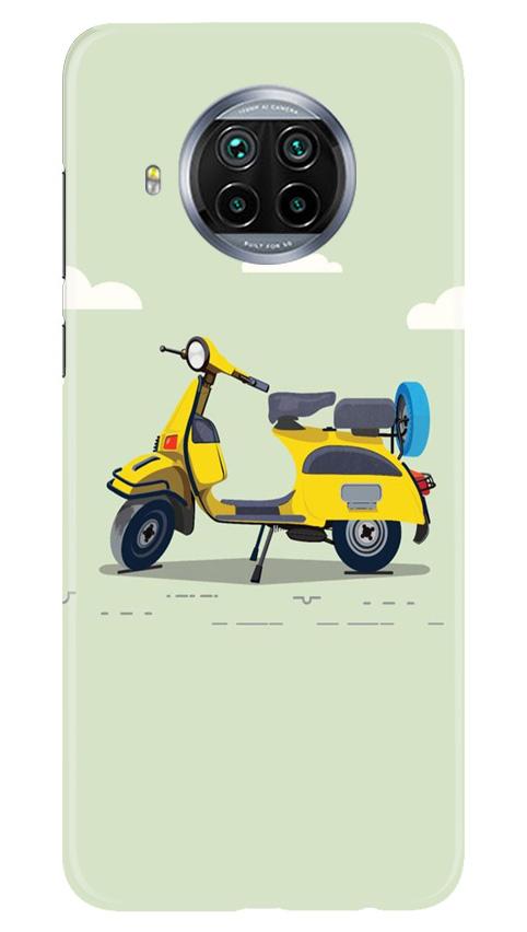 Vintage Scooter Case for Xiaomi Mi 10i (Design No. 260)