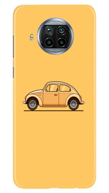 Vintage Car Mobile Back Case for Xiaomi Mi 10i (Design - 262)