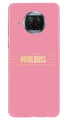 Girl Boss Pink Case for Xiaomi Poco M3 (Design No. 263)