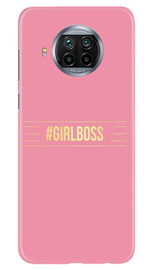 Girl Boss Pink Mobile Back Case for Xiaomi Poco M3 (Design - 263)