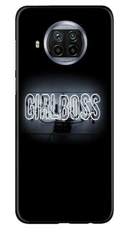 Girl Boss Black Case for Xiaomi Mi 10i (Design No. 268)
