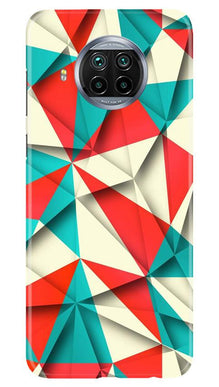 Modern Art Mobile Back Case for Xiaomi Mi 10i (Design - 271)