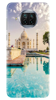 Taj Mahal Mobile Back Case for Xiaomi Mi 10i (Design - 297)