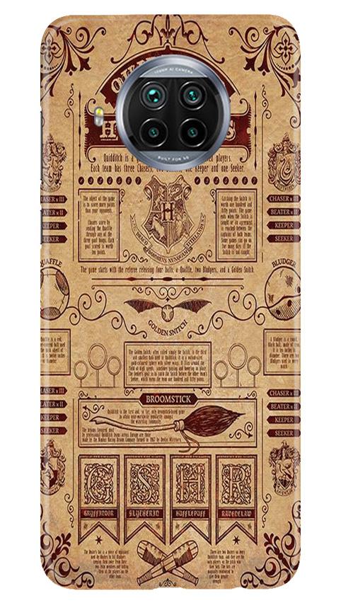 Hogwarts Mobile Back Case for Xiaomi Mi 10i (Design - 304)