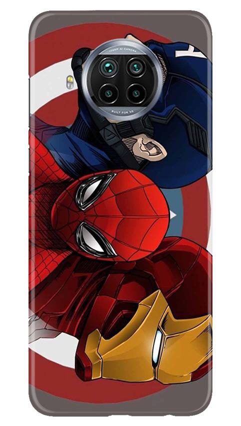 Superhero Mobile Back Case for Xiaomi Mi 10i (Design - 311)