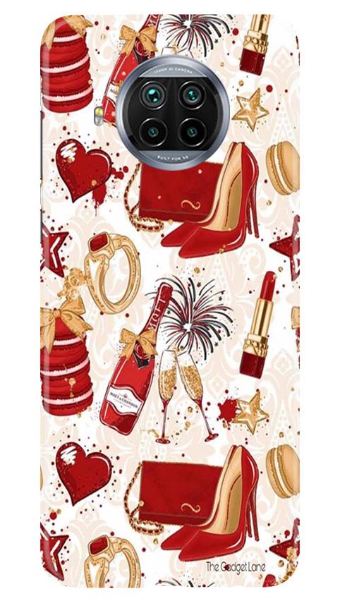 Girlish Mobile Back Case for Xiaomi Mi 10i (Design - 312)