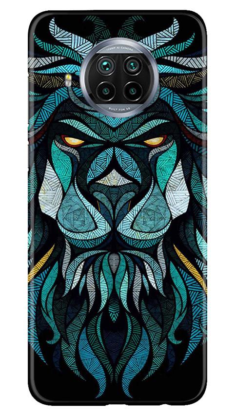 Lion Mobile Back Case for Xiaomi Mi 10i (Design - 314)