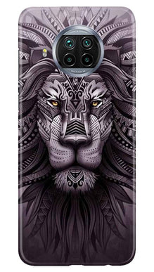 Lion Mobile Back Case for Xiaomi Mi 10i (Design - 315)