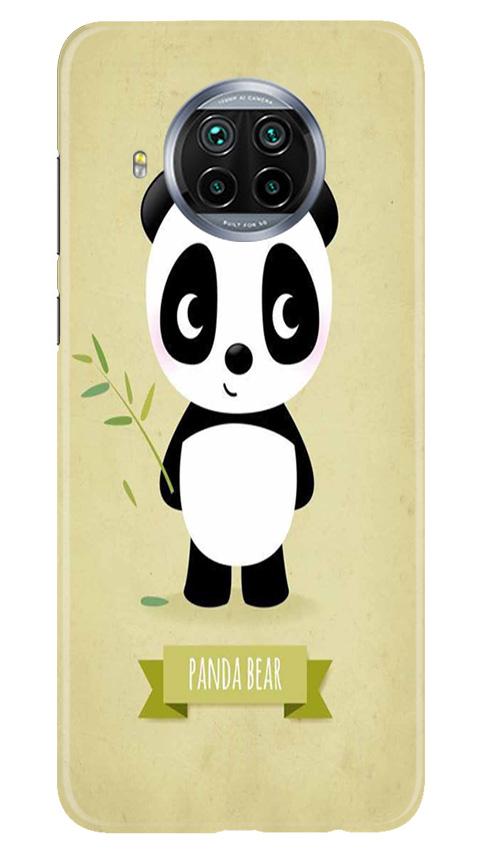 Panda Bear Mobile Back Case for Xiaomi Mi 10i (Design - 317)