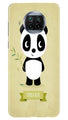 Panda Bear Mobile Back Case for Xiaomi Mi 10i (Design - 317)