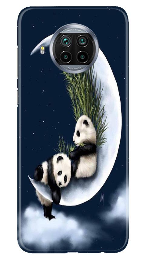 Panda Moon Mobile Back Case for Xiaomi Mi 10i (Design - 318)