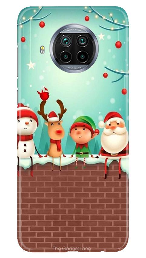 Santa Claus Mobile Back Case for Xiaomi Mi 10i (Design - 334)