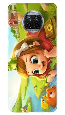 Baby Girl Mobile Back Case for Xiaomi Mi 10i (Design - 339)