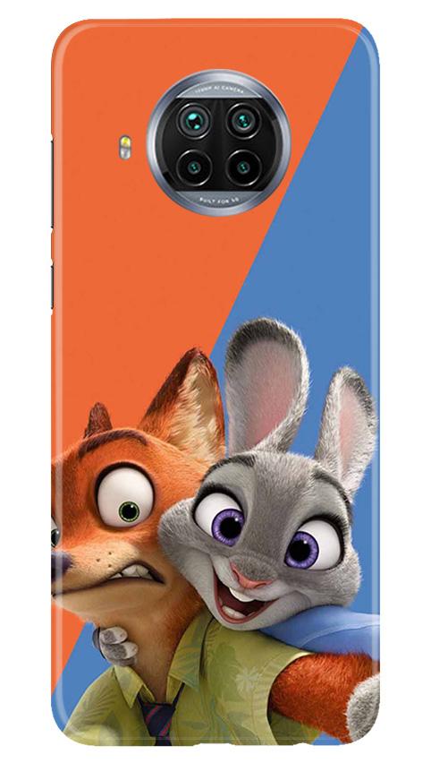Cartoon Mobile Back Case for Xiaomi Mi 10i (Design - 346)