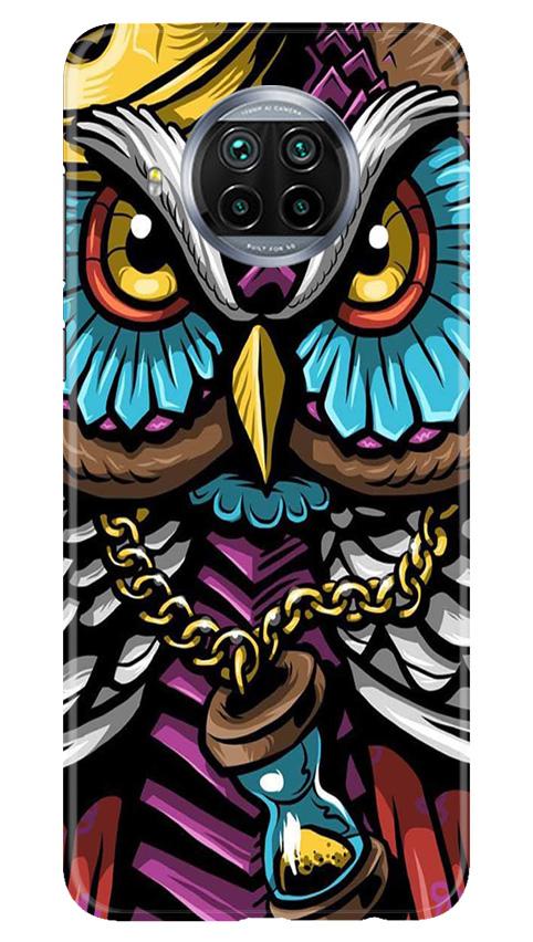 Owl Mobile Back Case for Xiaomi Mi 10i (Design - 359)