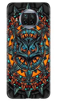 Owl Mobile Back Case for Xiaomi Mi 10i (Design - 360)
