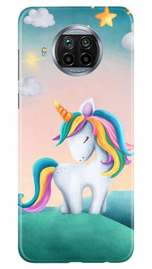 Unicorn Mobile Back Case for Xiaomi Mi 10i (Design - 366)