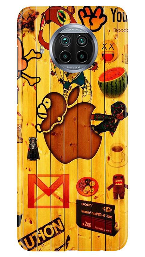 Wooden Texture Mobile Back Case for Xiaomi Mi 10i (Design - 367)