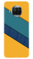 Diagonal Pattern Mobile Back Case for Xiaomi Mi 10i (Design - 370)