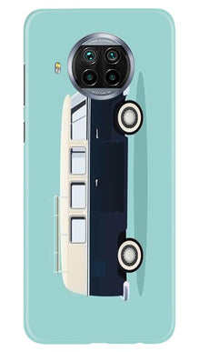 Travel Bus Mobile Back Case for Xiaomi Mi 10i (Design - 379)