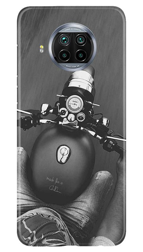 Royal Enfield Mobile Back Case for Xiaomi Mi 10i (Design - 382)