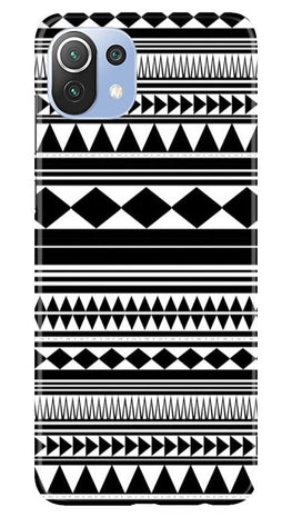 Black white Pattern Case for Mi 11 Lite 5G 