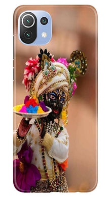 Lord Krishna2 Mobile Back Case for Mi 11 Lite 5G  (Design - 17)