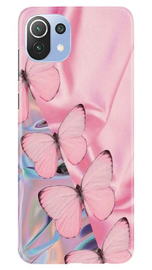 Butterflies Mobile Back Case for Mi 11 Lite 5G  (Design - 26)