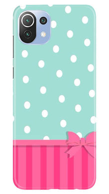 Gift Wrap Mobile Back Case for Mi 11 Lite 5G  (Design - 30)