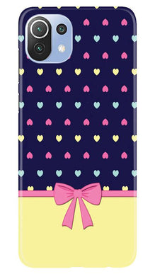 Gift Wrap5 Mobile Back Case for Mi 11 Lite 5G  (Design - 40)