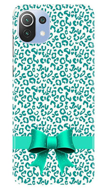 Gift Wrap6 Mobile Back Case for Mi 11 Lite 5G  (Design - 41)