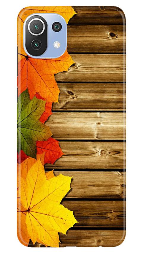 Wooden look3 Case for Mi 11 Lite 5G 